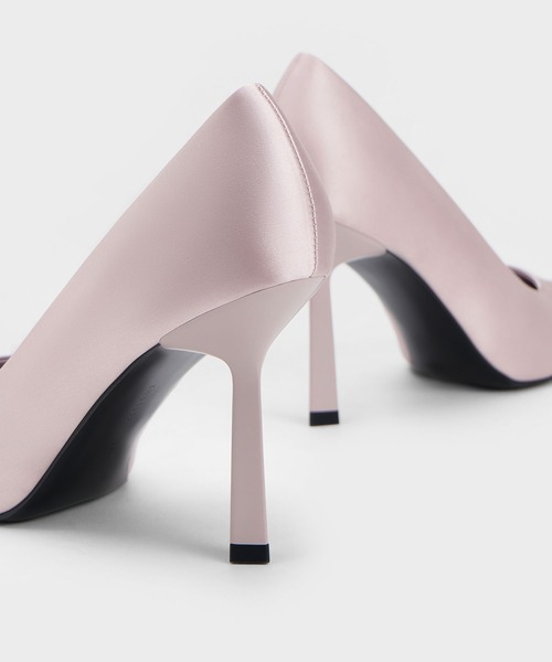 CHARLES & KEITH(チャールズ & キース)の「【販売終了】ポインテッドトゥ パンプス(パンプス・レディース・ライラック/ブラック・25.5cm/23.5cm/25cm/22.5cm/23cm/24.5cm/22cm)」の8枚目の写真