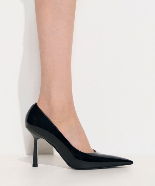 CHARLES & KEITH(チャールズ & キース)の「【販売終了】ポインテッドトゥ パンプス(パンプス・レディース・ライラック/ブラック・25.5cm/23.5cm/25cm/22.5cm/23cm/24.5cm/22cm)」の12枚目の写真