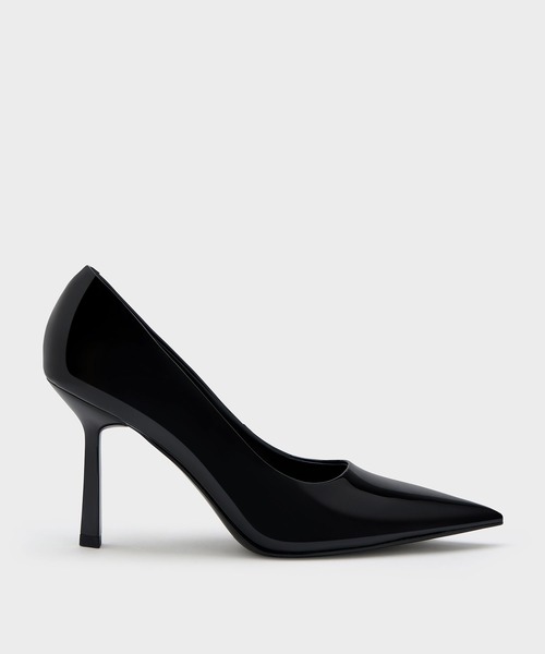 CHARLES & KEITH(チャールズ & キース)の「【販売終了】ポインテッドトゥ パンプス(パンプス・レディース・ライラック/ブラック・25.5cm/23.5cm/25cm/22.5cm/23cm/24.5cm/22cm)」の11枚目の写真