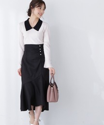 PROPORTION BODY DRESSING | アシメギャザーマーメイドスカート / 1213120404(スカート)