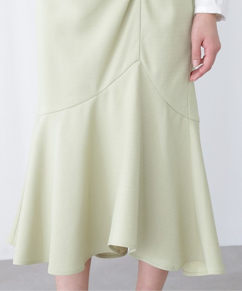 PROPORTION BODY DRESSING（プロポーションボディドレッシング）の「アシメギャザーマーメイドスカート / 1213120404（スカート・レディース・ブルー/イエロー/ブラック/オフホワイト/ベージュ・SMALL/MEDIUM/X-SMALL）」の20枚目の写真