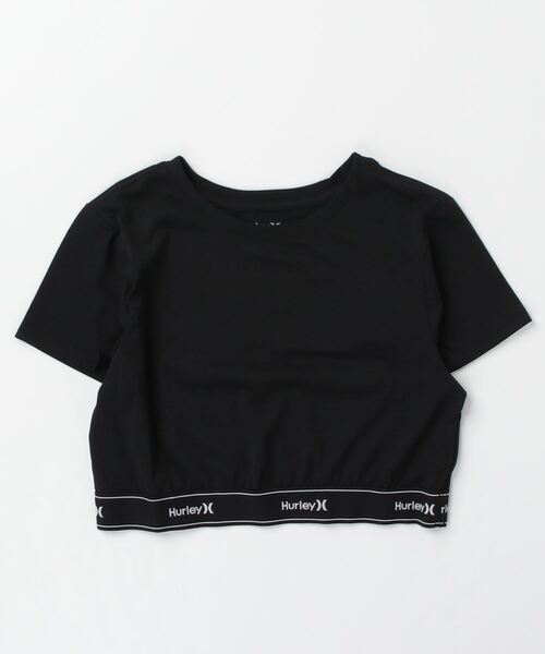 Hurley （ハーレー）の「Hurley/ハーレー  水陸両用/ショート丈ロゴジャガードバンドTシャツ/ラッシュガード   WSS2320033（Tシャツ/カットソー・レディース・ホワイト/カーキ/ブラック・M/S）」の18枚目の写真