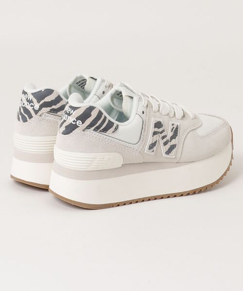 NEW BALANCE（ニューバランス）の「574+（スニーカー・レディース・オフホワイト/ブラック/グレー・25.0cm/24.5cm/23.5cm/24.0cm/22.0cm/23.0cm/22.5cm）」の15枚目の写真