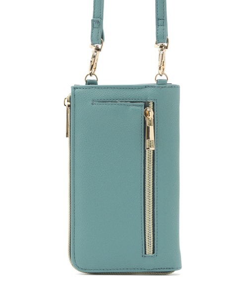 ROPE' PICNIC（ロペピクニック）の「【WEB限定カラー:ブルー,オレンジ】スマホ＆ウォレットショルダーバッグ（ショルダーバッグ・レディース・ブラック/ブルー/オレンジ/キナリ・FREE）」の6枚目の写真
