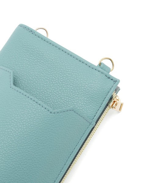 ROPE' PICNIC（ロペピクニック）の「【WEB限定カラー:ブルー,オレンジ】スマホ＆ウォレットショルダーバッグ（ショルダーバッグ・レディース・ブラック/ブルー/オレンジ/キナリ・FREE）」の8枚目の写真
