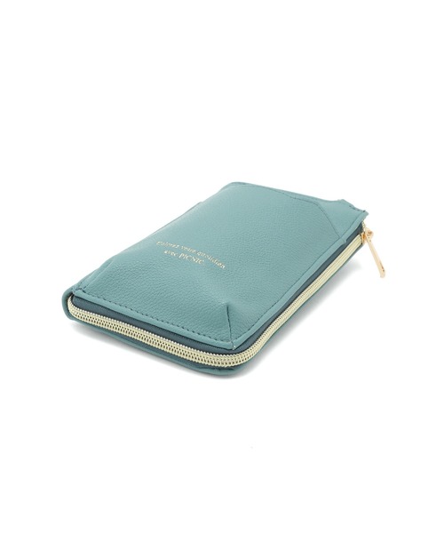 ROPE' PICNIC（ロペピクニック）の「【WEB限定カラー:ブルー,オレンジ】スマホ＆ウォレットショルダーバッグ（ショルダーバッグ・レディース・ブラック/ブルー/オレンジ/キナリ・FREE）」の11枚目の写真