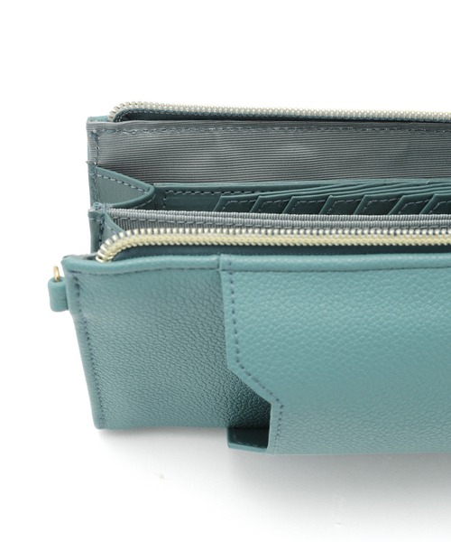 ROPE' PICNIC（ロペピクニック）の「【WEB限定カラー:ブルー,オレンジ】スマホ＆ウォレットショルダーバッグ（ショルダーバッグ・レディース・ブラック/ブルー/オレンジ/キナリ・FREE）」の20枚目の写真