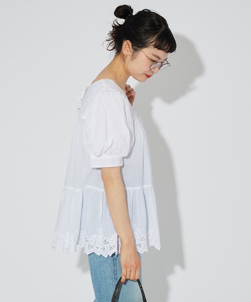 Dot&amp;Stripes CHILDWOMAN - カットワーク ブラウス Dot＆Stripes CHILD WOMAN（ドットアンドストライプス