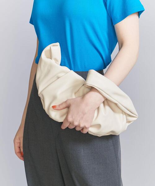 ADD CULUMN（アドカラム）の「＜ADD CULUMN＞CHAOZ MINI バッグ -2WAY-（クラッチバッグ・レディース・ブラック/オフホワイト/クリーム・FREE）」の2枚目の写真