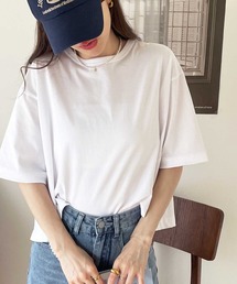 コットン天竺ショートTシャツ