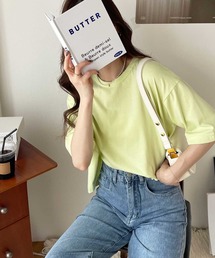 コットン天竺ショートTシャツ