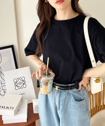 コットン天竺ショートTシャツ