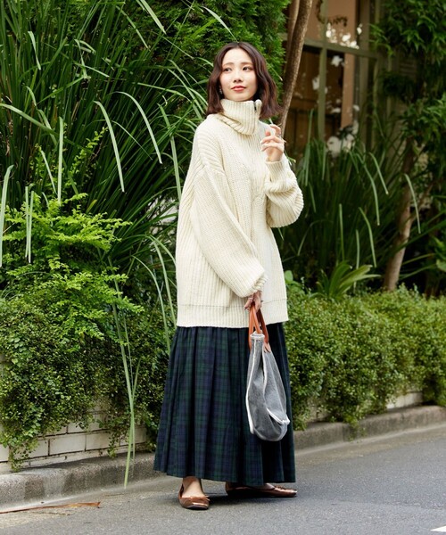 FREAK'S STORE（フリークスストア）の「長袖ニット（ニット/セーター・レディース・マスタード・ﾌﾘ-）」の5枚目の写真