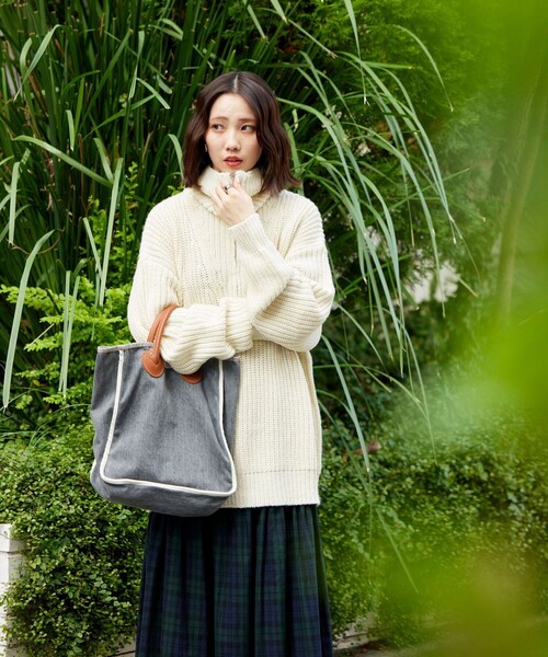 FREAK'S STORE（フリークスストア）の「長袖ニット（ニット/セーター・レディース・マスタード・ﾌﾘ-）」の7枚目の写真