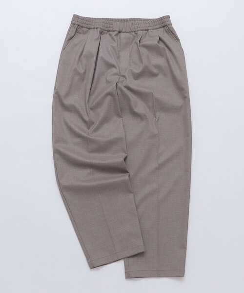 SHIPS Colors（シップス カラーズ）の「SHIPS Colors: テーパード ワイド トラウザー パンツ（その他パンツ・メンズ・ベージュ/ネイビー/ライトグレー/ブラック/ブラウン/ブルー/ベージュ系その他・MEDIUM/LARGE/SMALL）」の5枚目の写真