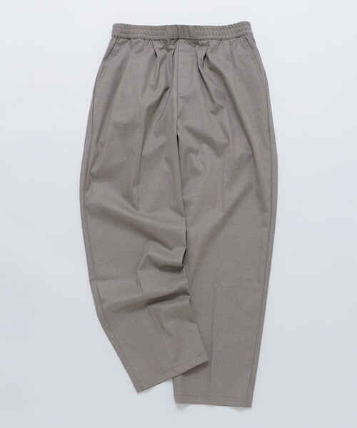 SHIPS Colors（シップス カラーズ）の「SHIPS Colors: テーパード ワイド トラウザー パンツ（その他パンツ・メンズ・ベージュ/ネイビー/ライトグレー/ブラック/ブラウン/ブルー/ベージュ系その他・MEDIUM/LARGE/SMALL）」の9枚目の写真