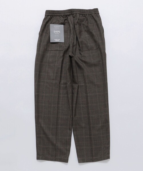 SHIPS Colors（シップス カラーズ）の「SHIPS Colors: テーパード ワイド トラウザー パンツ（その他パンツ・メンズ・ベージュ/ネイビー/ライトグレー/ブラック/ブラウン/ブルー/ベージュ系その他・MEDIUM/LARGE/SMALL）」の13枚目の写真
