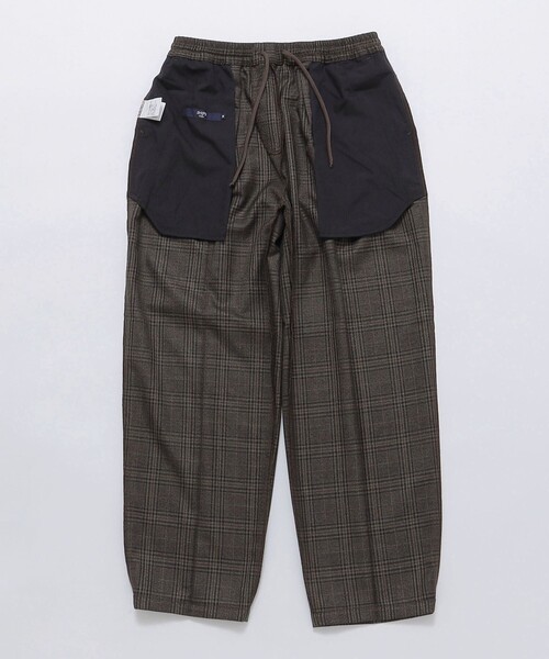 SHIPS Colors（シップス カラーズ）の「SHIPS Colors: テーパード ワイド トラウザー パンツ（その他パンツ・メンズ・ベージュ/ネイビー/ライトグレー/ブラック/ブラウン/ブルー/ベージュ系その他・MEDIUM/LARGE/SMALL）」の14枚目の写真