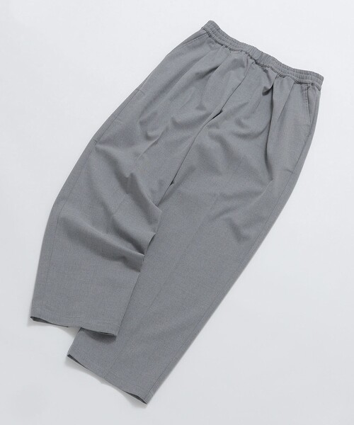 SHIPS Colors（シップス カラーズ）の「SHIPS Colors: テーパード ワイド トラウザー パンツ（その他パンツ・メンズ・ベージュ/ネイビー/ライトグレー/ブラック/ブラウン/ブルー/ベージュ系その他・MEDIUM/LARGE/SMALL）」の22枚目の写真