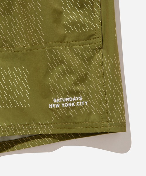 Saturdays NYC（サタデーズ ニューヨークシティ ）の「Talley Tuahine Swim Short（その他パンツ・メンズ・オリーブ/キャメル・L/XL/S/X-SMALL/M）」の7枚目の写真