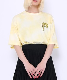 PUNYUS | パンサー刺繍タイダイＴシャツ(Tシャツ/カットソー)