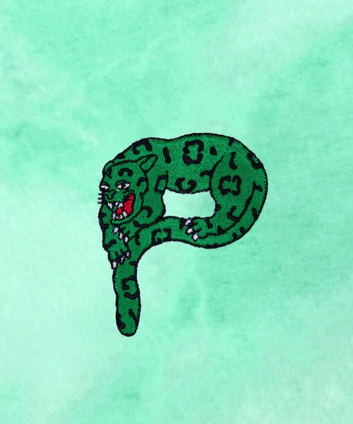 PUNYUS(プニュズ)の「パンサー刺繍タイダイTシャツ(Tシャツ/カットソー・レディース・グリーン/スミクロ/パープル/イエロー/ブルー・3/4)」の21枚目の写真