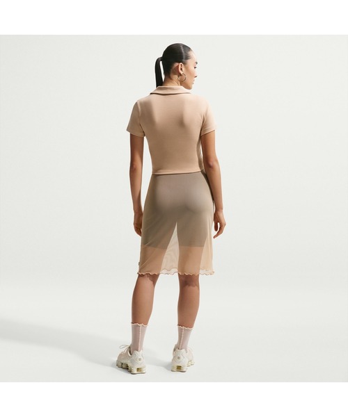 NIKE（ナイキ）の「NIKE/ナイキ WS NSW エッセンシャル S/S ポロシャツ（ポロシャツ・レディース・ブラック/ホワイト/オフホワイト/ライトブルー/ブルー系その他/ホワイト系その他/オレンジ/ベージュ・M/L/XL/S）」の14枚目の写真