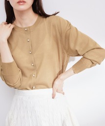 ROPE' | イミテーションパールボタンカーディガン(カーディガン/ボレロ)