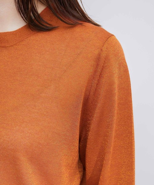 ROPE'（ロペ）の「イミテーションパールボタンカーディガン（カーディガン/ボレロ・レディース・オレンジ系その他2/ブラック/ベージュ系その他・38）」の10枚目の写真