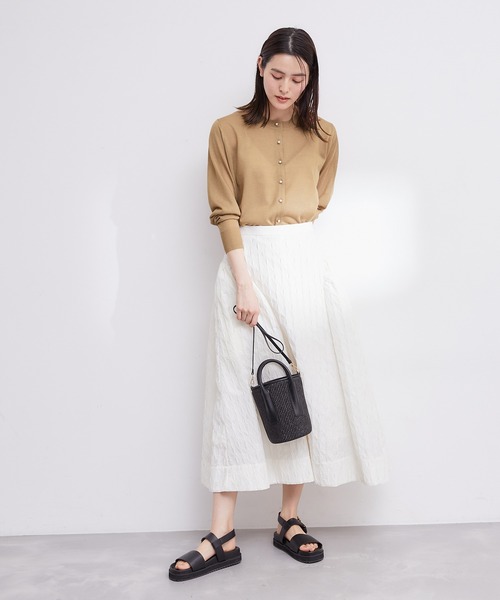 ROPE'（ロペ）の「イミテーションパールボタンカーディガン（カーディガン/ボレロ・レディース・オレンジ系その他2/ブラック/ベージュ系その他・38）」の18枚目の写真