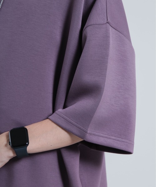 WEGO（ウィゴー）の「WEGO/【WEB限定】トロミドルマンTシャツ（Tシャツ/カットソー・メンズ・パープル/ホワイト/ブルー・MEDIUM/LARGE）」の7枚目の写真