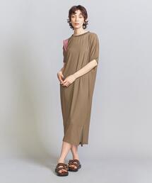 BEAUTY&YOUTH UNITED ARROWS | シフォンレイヤード ドルマンスリーブワンピース -ウォッシャブル-(ワンピース)