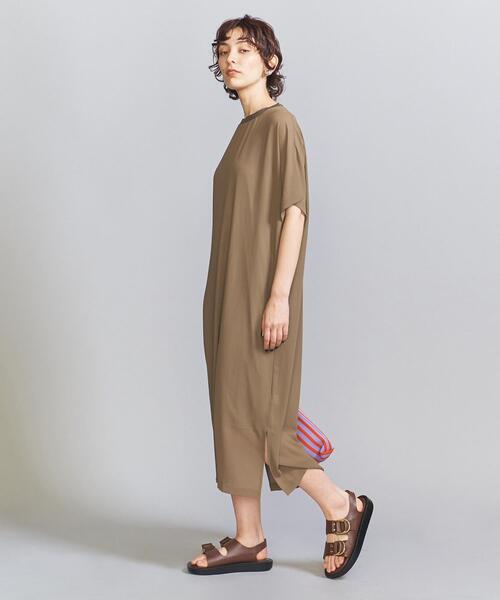 シフォンレイヤードドルマンスリーブワンピース BEAUTY&YOUTH UNITED ARROWS｜シフォンレイヤード ドルマン