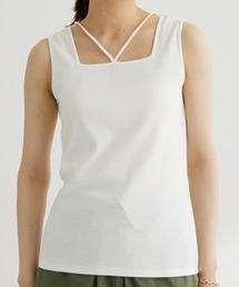 Green　Parks | マルチストラップテレコタンク(タンクトップ)