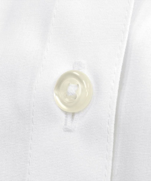 TOKYO SHIRTS(トウキョウシャツ)の「透け防止 形態安定ノーアイロン レギュラー衿 白無地ベーシック 半袖ビジネスワイシャツ(ビジネスシャツ・レディース・ホワイト・XL/LL/L/M/S/XS)」の8枚目の写真