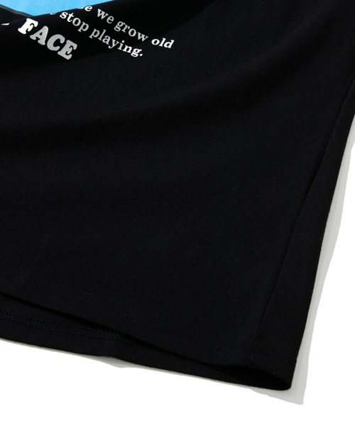 SMILEY FACE(スマイリーフェイス)の「SMILEY FACE/スマイリーフェイス アーススマイルTEE(Tシャツ/カットソー・メンズ・ホワイト/ブラック・MEDIUM/LARGE)」の5枚目の写真
