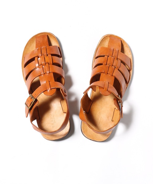 BRADOR（ブラドール）の「BRADOR/ブラドール LADYS LEATHER SANDALS サンダル レザーサンダル（サンダル・メンズ・ブラック/モカ・40/41/42）」の19枚目の写真