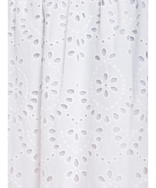 Samansa Mos2（サマンサ モスモス）の「カットワーク刺繍ギャザースカート（スカート・レディース・ブラウン/グリーン/ブラック/オフホワイト・ﾌﾘ-）」の7枚目の写真