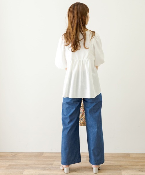 デニムブルー ベイカーイージーパンツ サイズ36 URBAN RESEARCH Sonny Label（アーバンリサーチサニーレーベル