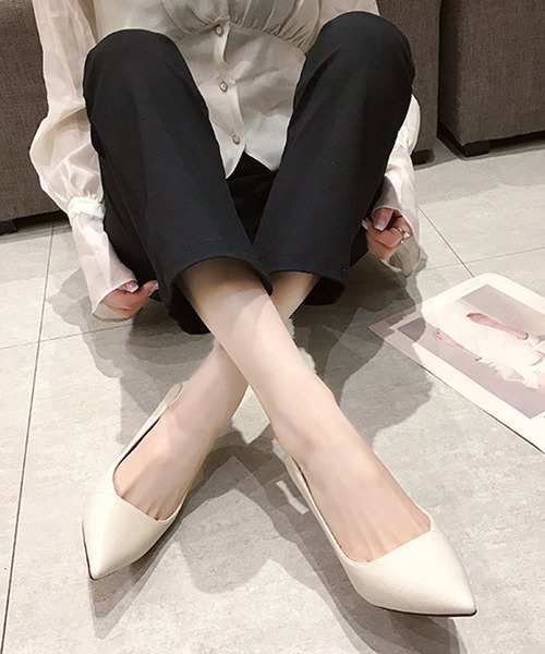 Dewlily(デューリリー)の「ピンヒールパンプス(パンプス・レディース・アイボリー/グリーン/ブラック・35/39/38/37/36)」の5枚目の写真