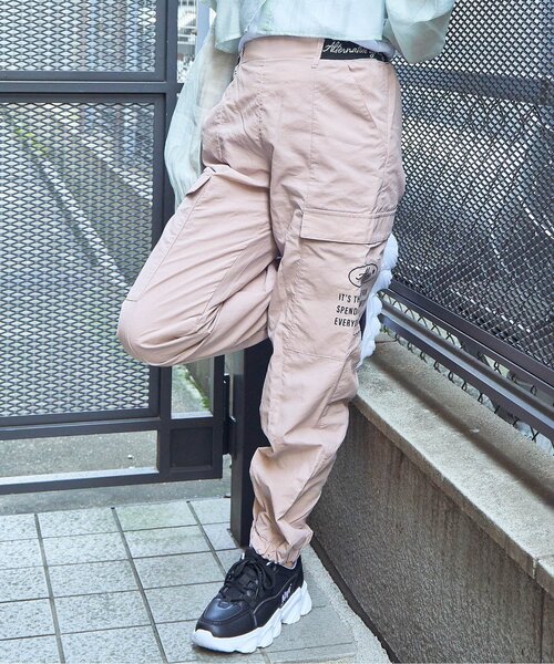 algy（アルジー）の「ロゴゴムカーゴパンツ（その他パンツ）」 - WEAR