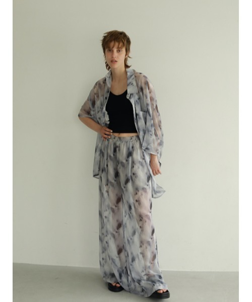 AMAIL（アマイル）の「Marble suke pants（その他パンツ・レディース・ピンク/ブラック・FREE）」の7枚目の写真