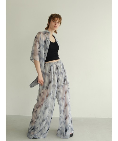 AMAIL（アマイル）の「Marble suke pants（その他パンツ・レディース・ピンク/ブラック・FREE）」の8枚目の写真