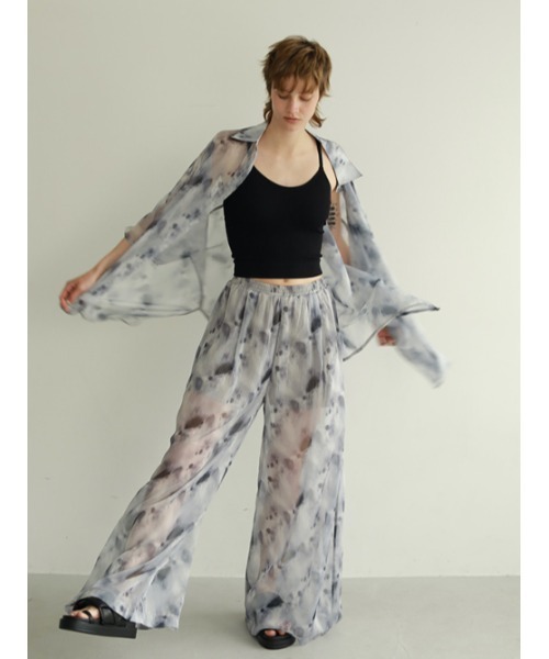 AMAIL（アマイル）の「Marble suke pants（その他パンツ・レディース・ピンク/ブラック・FREE）」の9枚目の写真