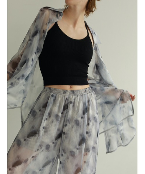 AMAIL（アマイル）の「Marble suke pants（その他パンツ・レディース・ピンク/ブラック・FREE）」の11枚目の写真