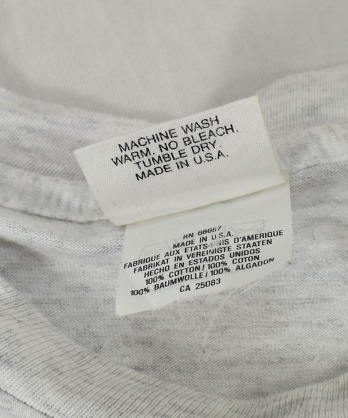 DISNEY VINTAGE（ディズニーヴィンテージ）の「【ヴィンテージ古着】90's GOOFY ''Disney'' プリントTシャツ USA製（Tシャツ/カットソー・メンズ・グレー・MEDIUM）」の5枚目の写真