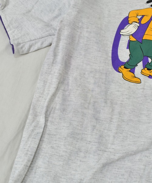 DISNEY VINTAGE（ディズニーヴィンテージ）の「【ヴィンテージ古着】90's GOOFY ''Disney'' プリントTシャツ USA製（Tシャツ/カットソー・メンズ・グレー・MEDIUM）」の7枚目の写真