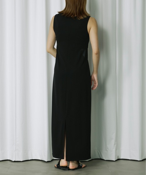 Ezick（エジック）の「Triangle cut out シアーワンピース（ワンピース・レディース・ブラック・FREE）」の17枚目の写真