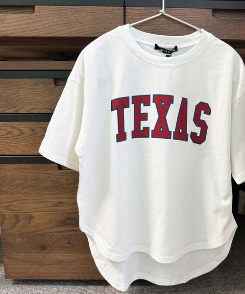 ラウンドヘムビッグシルエット半袖Tシャツ（Tシャツ/カットソー）｜ZI