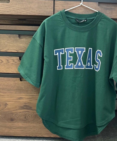 ラウンドヘムビッグシルエット半袖Tシャツ（Tシャツ/カットソー）｜ZI